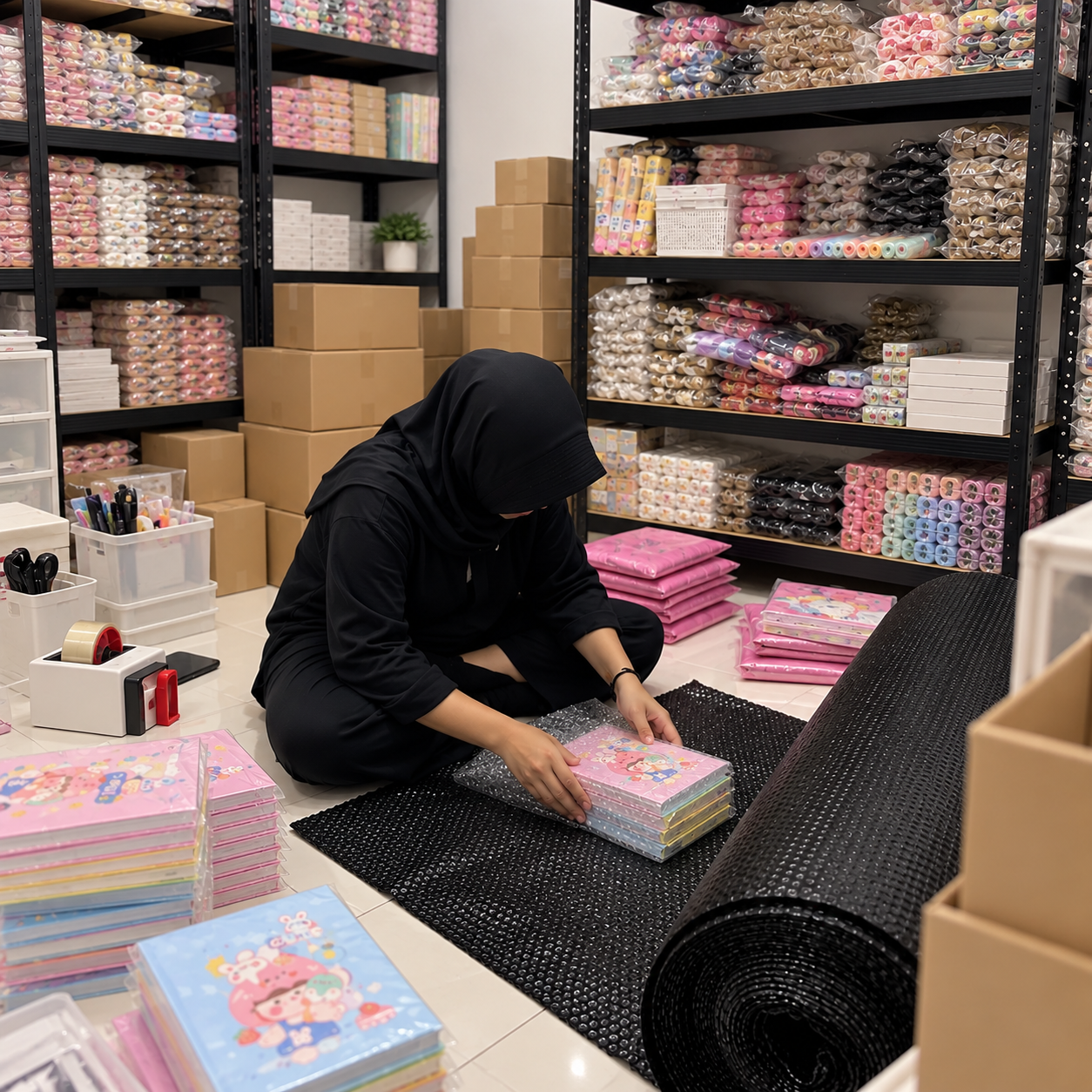 3. Packing aman