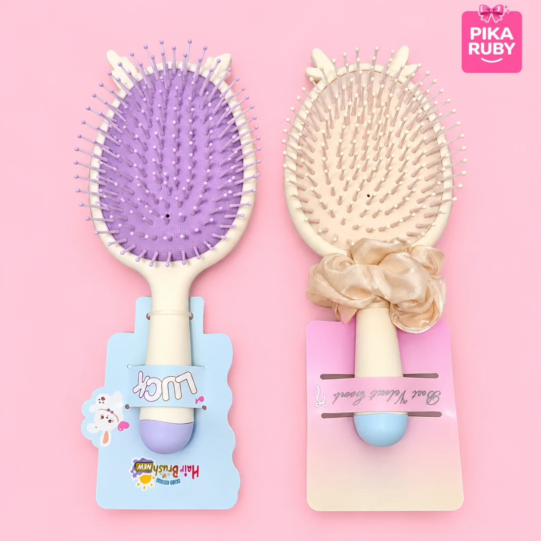 ( ISI 12 PCS ) SISIR 1 LUSIN / SISIR BRUSH STYLE / SISIR ANAK COCOK UNTUK RAMBUT KEMPES